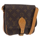 LOUIS VUITTON Monogram Cartouchiere PM Shoulder Bag M51254 LV Auth ka7198-1