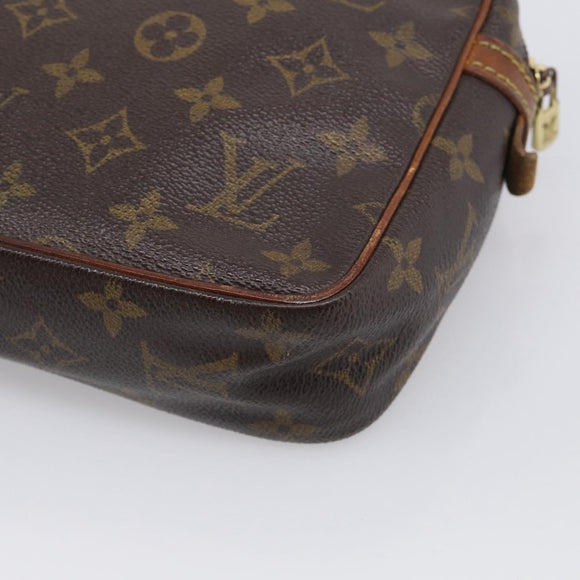 LOUIS VUITTON Monogram Compiegne 23 Clutch Bag M51847 LV Auth ka7201