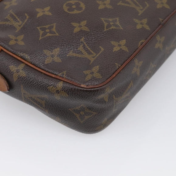 LOUIS VUITTON Monogram Compiegne 23 Clutch Bag M51847 LV Auth ka7201