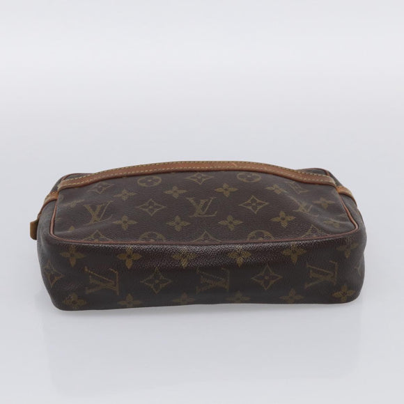 LOUIS VUITTON Monogram Compiegne 23 Clutch Bag M51847 LV Auth ka7201