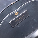 Saint Laurent Sac De Jules Hand Bag Leather 2way Black Gold Auth ka7206V-19