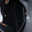 Saint Laurent Sac De Jules Hand Bag Leather 2way Black Gold Auth ka7206V-23