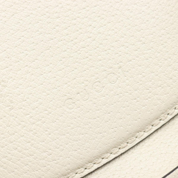 GUCCI Totem Butterfly Medium Sherry Line Bag Leather 2way 505344 Auth ka7207V