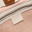 GUCCI Totem Butterfly Medium Sherry Line Bag Leather 2way 505344 Auth ka7207V-19