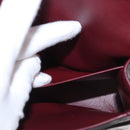 CHANEL Matelasse 25 Double Flap Chain Shoulder Bag Lamb Skin Gold CC Auth ka720SV-25