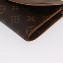 LOUIS VUITTON Monogram Pochette Twin GM Shoulder Bag M51852 LV Auth ka721-16