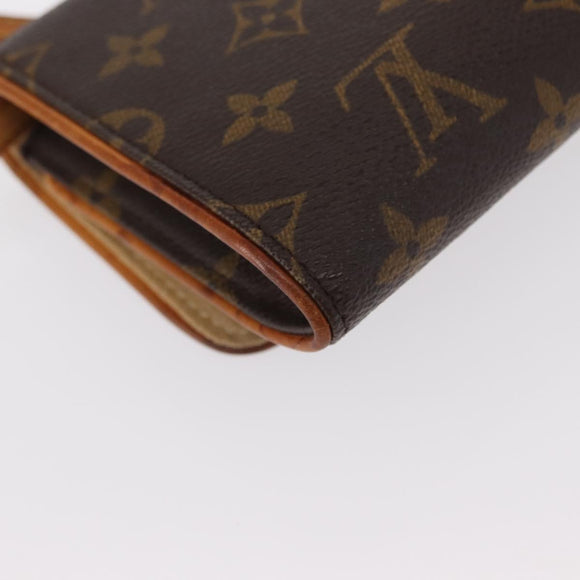 LOUIS VUITTON Monogram Pochette Twin GM Shoulder Bag M51852 LV Auth ka721