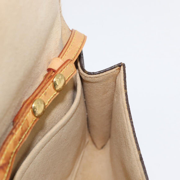 LOUIS VUITTON Monogram Pochette Twin GM Shoulder Bag M51852 LV Auth ka721