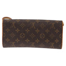 LOUIS VUITTON Monogram Pochette Twin GM Shoulder Bag M51852 LV Auth ka721-2