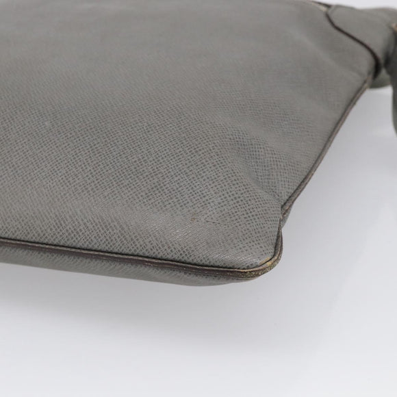 LOUIS VUITTON Taiga Sasha Shoulder Bag Gray Glacier M32630 LV Auth ka7212