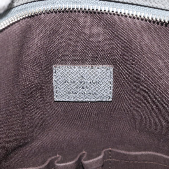 LOUIS VUITTON Taiga Sasha Shoulder Bag Gray Glacier M32630 LV Auth ka7212