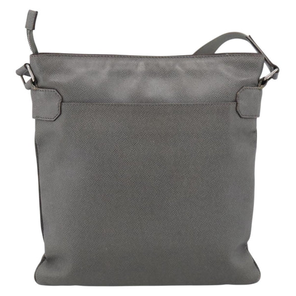 LOUIS VUITTON Taiga Sasha Shoulder Bag Gray Glacier M32630 LV Auth ka7212