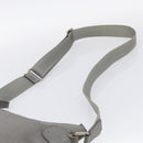 LOUIS VUITTON Taiga Sasha Shoulder Bag Gray Glacier M32630 LV Auth ka7212-8