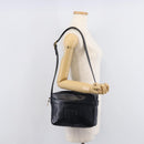 GIVENCHY Shoulder Bag Leather Navy Gold Auth ka7216-21