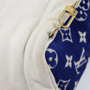 LOUIS VUITTON Jacquard Velvet Palm Spring Mini Backpack M46207 LV Auth ka7219-14