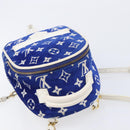 LOUIS VUITTON Jacquard Velvet Palm Spring Mini Backpack M46207 LV Auth ka7219-6