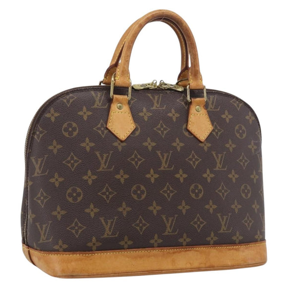 LOUIS VUITTON Monogram Alma Hand Bag M51130 LV Auth ka7223