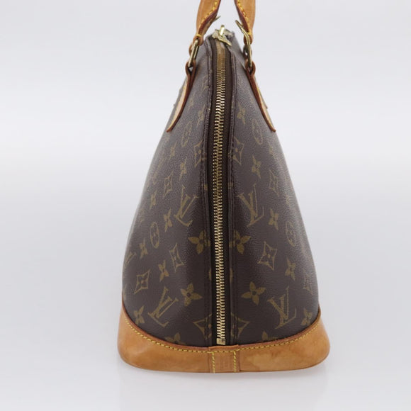 LOUIS VUITTON Monogram Alma Hand Bag M51130 LV Auth ka7223