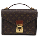 LOUIS VUITTON Monogram Monceau26 Hand Bag M51187 LV Auth ka7225-2