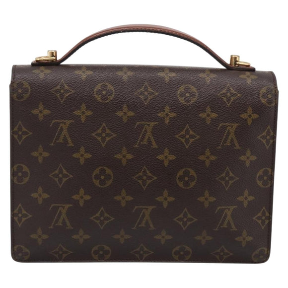 LOUIS VUITTON Monogram Monceau26 Hand Bag M51187 LV Auth ka7225