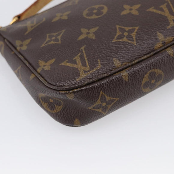 LOUIS VUITTON Monogram Pochette Accessoires Pouch M51980 LV Auth ka7226