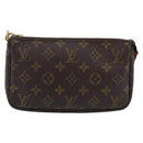 LOUIS VUITTON Monogram Pochette Accessoires Pouch M51980 LV Auth ka7226-2
