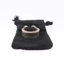 Chrome Hearts Scroll label Ring Ag925 Silver #10(JP Size) Auth ka7229M-13