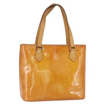 LOUIS VUITTON Monogram Vernis Houston Bag Marshmallow Pink M91302 LV Auth ka723