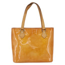 LOUIS VUITTON Monogram Vernis Houston Bag Marshmallow Pink M91302 LV Auth ka723-13