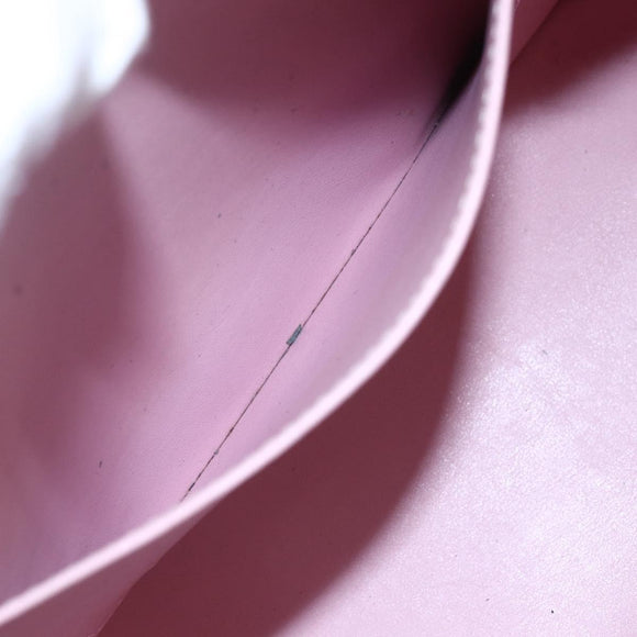 LOUIS VUITTON Monogram Vernis Houston Bag Marshmallow Pink M91302 LV Auth ka723