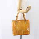 LOUIS VUITTON Monogram Vernis Houston Bag Marshmallow Pink M91302 LV Auth ka723-23