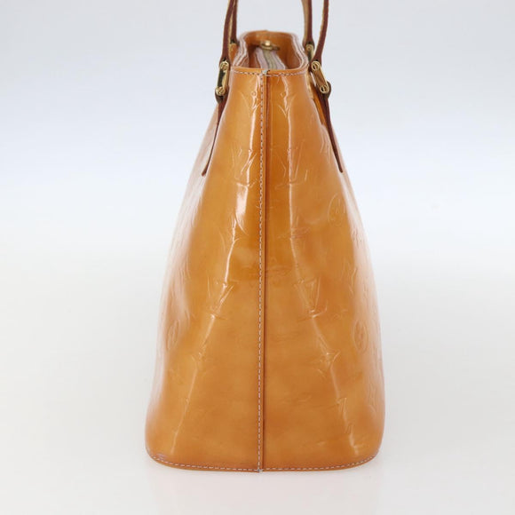 LOUIS VUITTON Monogram Vernis Houston Bag Marshmallow Pink M91302 LV Auth ka723