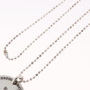 Chrome Hearts Union Jack Large Dog Tag Necklace Ag925 Silver Auth ka7230M-11