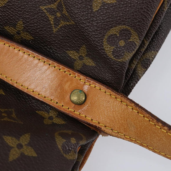 LOUIS VUITTON Monogram Saumur 35 Shoulder Bag M42254 LV Auth ka7232