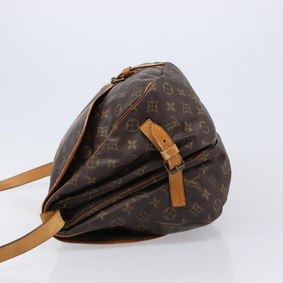LOUIS VUITTON Monogram Saumur 35 Shoulder Bag M42254 LV Auth ka7232