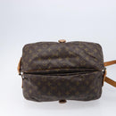 LOUIS VUITTON Monogram Saumur 35 Shoulder Bag M42254 LV Auth ka7232-9