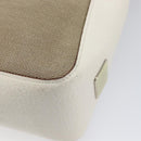 GUCCI Shoulder Bag Canvas Beige Silver 001 3766 Auth ka7233A-13