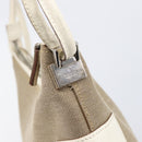 GUCCI Shoulder Bag Canvas Beige Silver 001 3766 Auth ka7233A-16