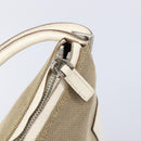 GUCCI Shoulder Bag Canvas Beige Silver 001 3766 Auth ka7233A-17