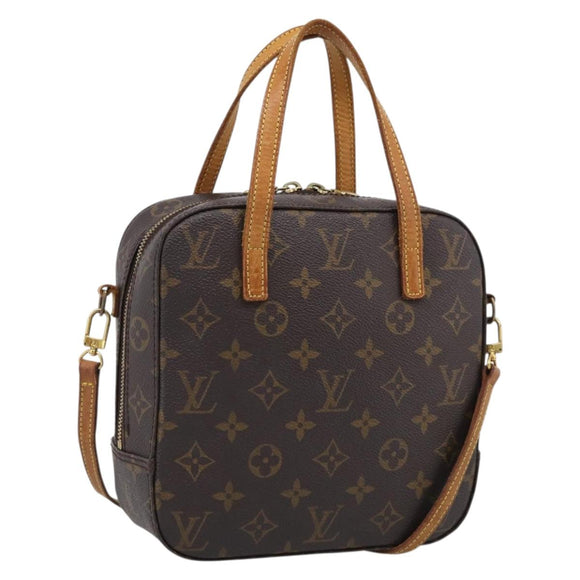 LOUIS VUITTON Monogram Spontini Hand Bag M47500 LV Auth ka7235