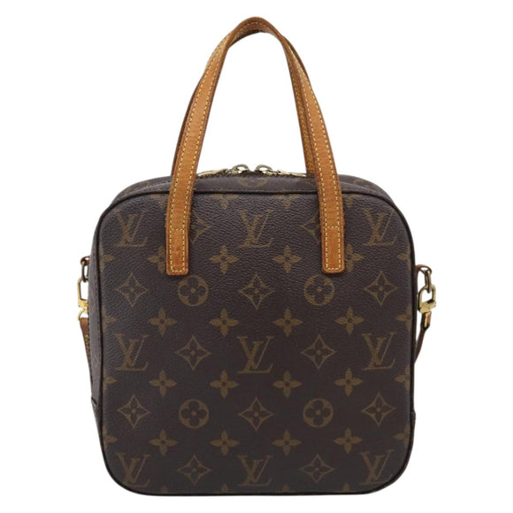 LOUIS VUITTON Monogram Spontini Hand Bag M47500 LV Auth ka7235