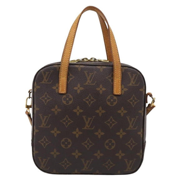 LOUIS VUITTON Monogram Spontini Hand Bag M47500 LV Auth ka7235