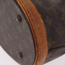 LOUIS VUITTON Monogram Bucket PM Shoulder Bag M42238 LV Auth ka7236-12