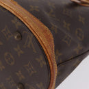 LOUIS VUITTON Monogram Bucket PM Shoulder Bag M42238 LV Auth ka7236-14