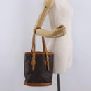 LOUIS VUITTON Monogram Bucket PM Shoulder Bag M42238 LV Auth ka7236-25