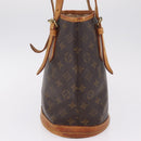 LOUIS VUITTON Monogram Bucket PM Shoulder Bag M42238 LV Auth ka7236-5