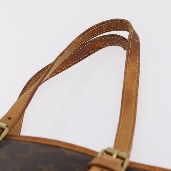 LOUIS VUITTON Monogram Bucket PM Shoulder Bag M42238 LV Auth ka7236