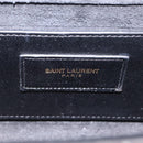 Saint Laurent Kate Tassel Chain Shoulder Bag Leather Silver Gold Auth ka7241A-19