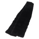 LOUIS VUITTON Scarf Black LV Auth ka7243M-1