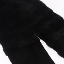 LOUIS VUITTON Scarf Black LV Auth ka7243M-4
